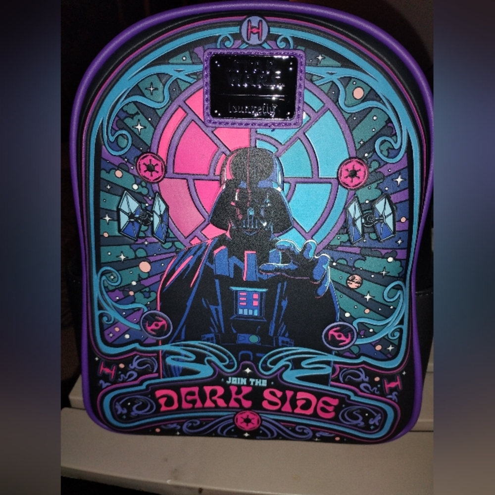 Star Wars Darkside Loungefly Mini Backpack